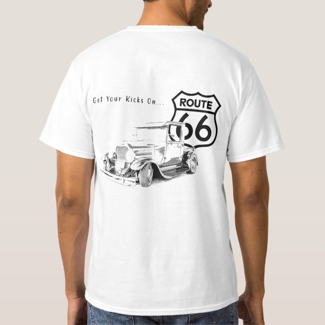 Route 66 T-shirt (Dos)