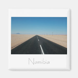 Route de Namibie - Magnet du paysage désertique
