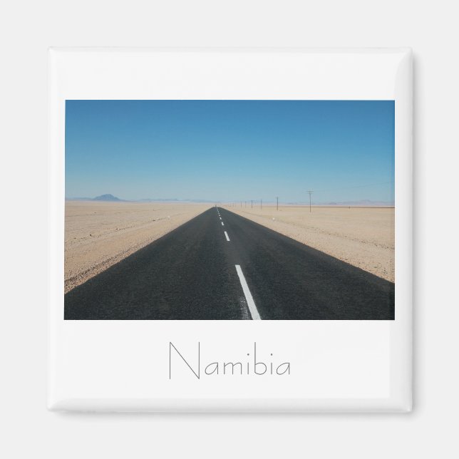 Route de Namibie - Magnet du paysage désertique (Devant)