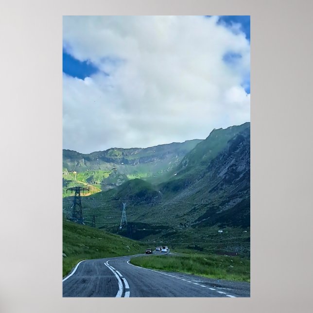 Route de Transfagarasan – Impression de la montagn (Devant)