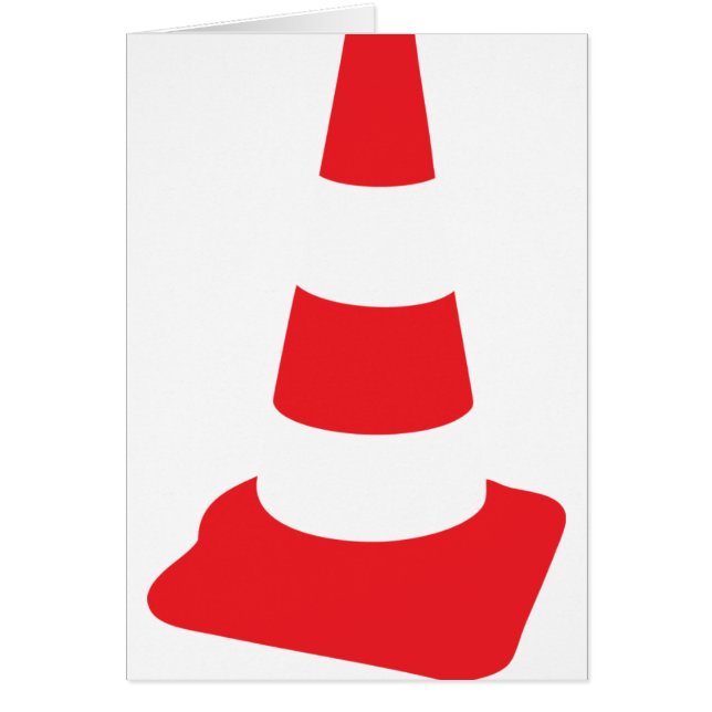route des cônes de signalisation routière (Devant)