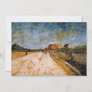 Route longeant les remparts de Paris par Van Gogh