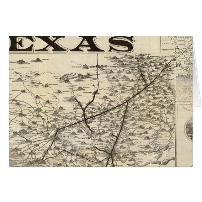Route vers le Texas (Devant horizontal)