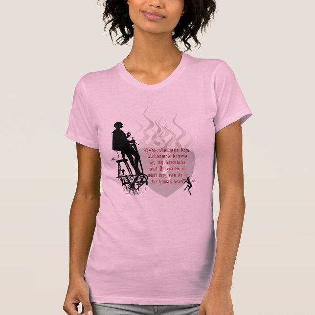 ROUX ET LE T-SHIRT DE CITATION DE DIABLE (Devant)