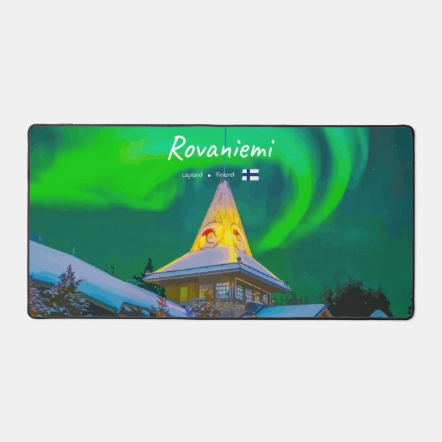 Rovaniemi, Finlande - Aurore magique  (Recto)