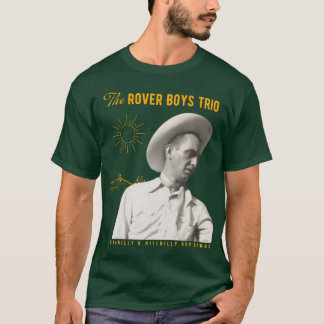 Rover Boys Trio Cowboy T-Shirt dans Forest Green