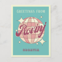 Rovinj Croatie Hrvatska Retro Carte postale Vintag