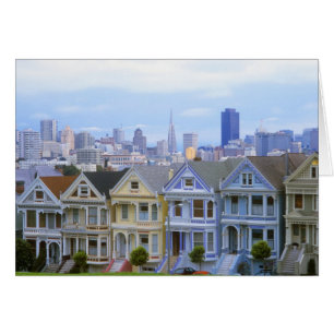 Row of Victorian Homes
