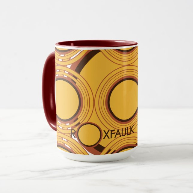 RoxFaulk Beaucoup de soleils Mug (Devant gauche)