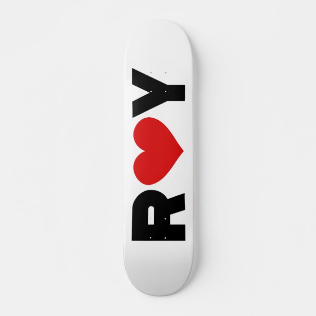 Roy Love Skateboard (Devant)