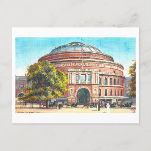 Royal Albert Hall London Carte postale Vintage