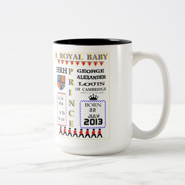 Royal Baby Prince Commemoration Mug (Droit)