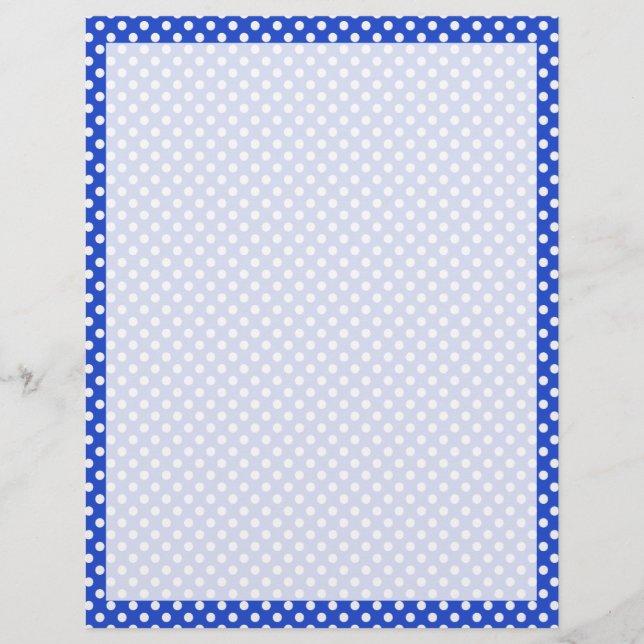 Royal Blue Combination Pois par STaylor (Devant)