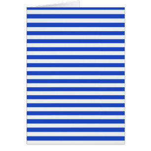 Royal Blue Combination Stripes par Shirley Taylor