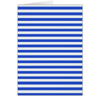 Royal Blue Combination Stripes par Shirley Taylor