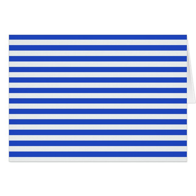 Royal Blue Combination Stripes par Shirley Taylor (Devant horizontal)