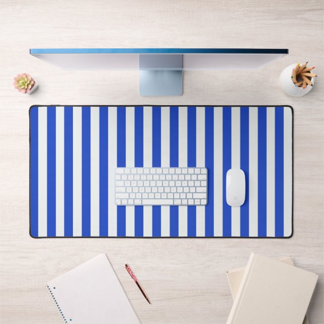 Royal Blue Combination Stripes par Shirley Taylor (Bureau 1)