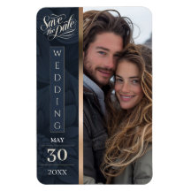 Royal Blue Luxe Flexible Magnet photo