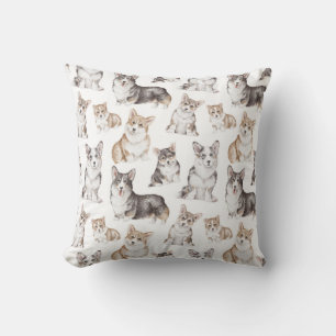 Royal Corgi Design Coussin