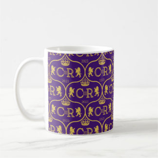 Royal Coronation 2023 Couleur violet/or Mug