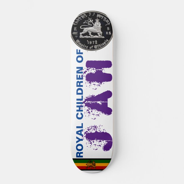 ROYAL ENFANTS OF JAH Skateboard (Recto)