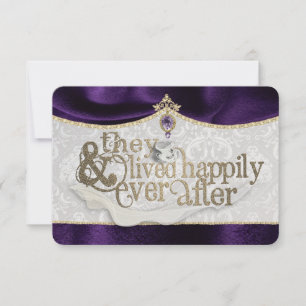 Royal Fairytale Carte de remerciements