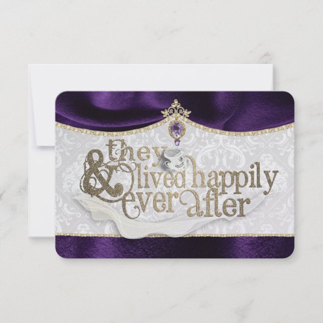 Royal Fairytale Carte de remerciements (Devant)