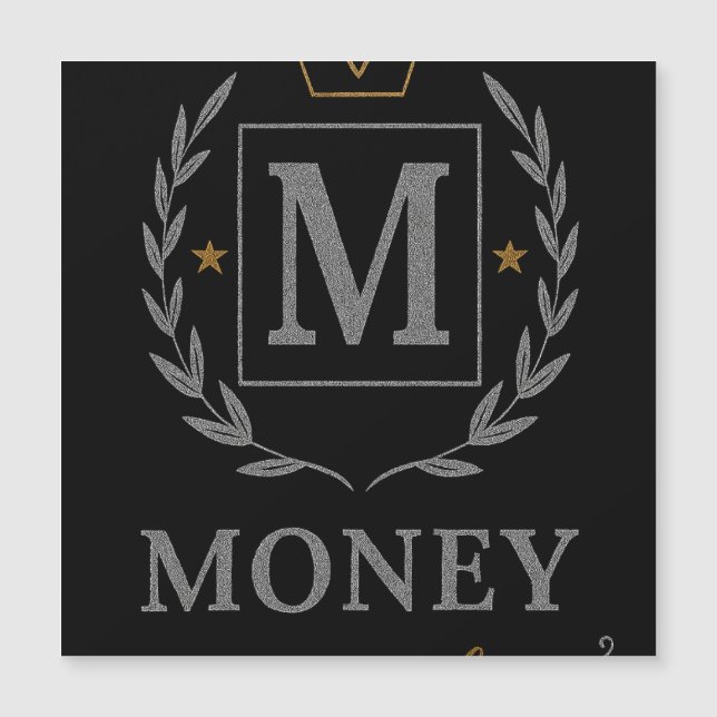 "Royal NMKY Emblem – Monogram M Crest Design" (Devant)