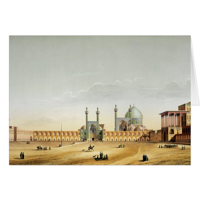 Royal Palace et Mesdjid-je-Shah, Isphahan, (Devant horizontal)
