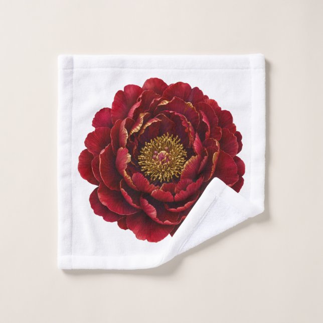 Royal Persian Gold Filigree | Botanique Luxe  (Gant de toilette)
