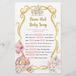 Royal Princess Nom That Baby Song Games