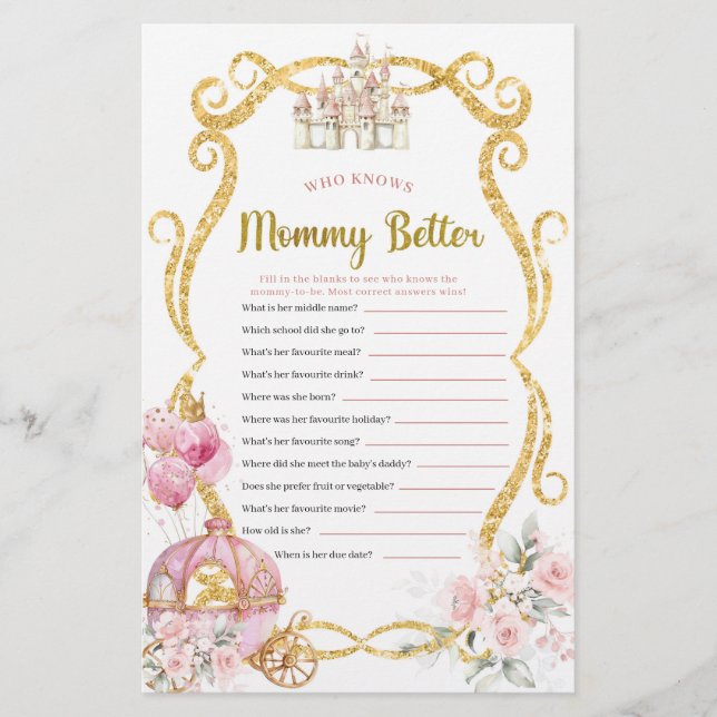 Royal Princess qui connaissent maman meilleurs jeu (Devant)