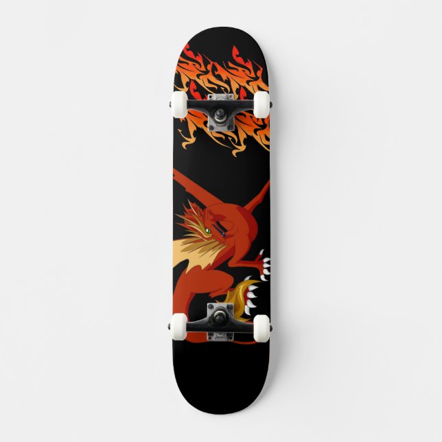 Royal Red Dragon Skateboard (Recto)
