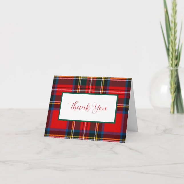 Royal Stewart Plaid MERCI (Devant)