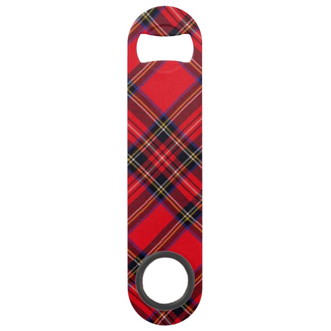 Royal Stewart tartan rouge noir plaid (Devant)