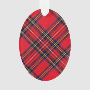 Royal Stewart tartan rouge noir plaid