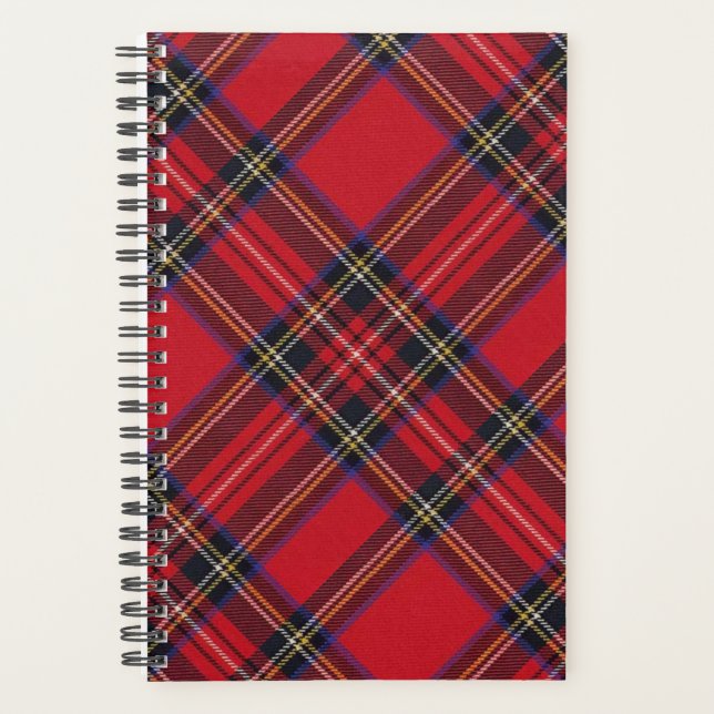 Royal Stewart tartan rouge noir plaid (Devant)