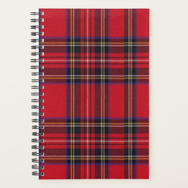 Royal Stewart tartan rouge noir plaid (Devant)