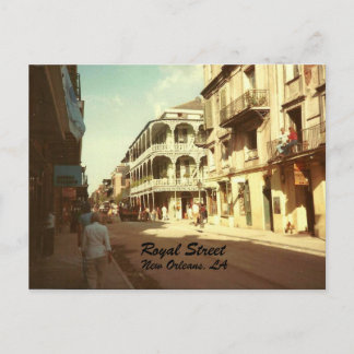 Royal Street, New Orleans, Carte postale
