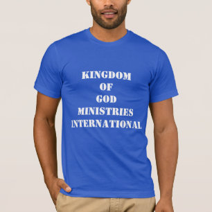 ROYAUME DES MINISTÈRES DE DIEU T-shirt internation