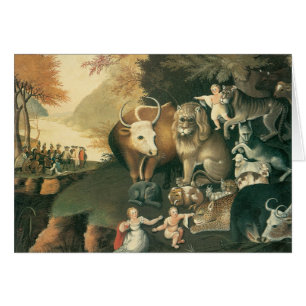 Royaume Pacifique par Edward Hicks Art Populaire V