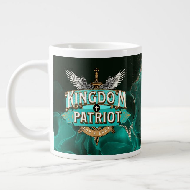 Royaume Patriot-Jumbo Mug 20oz (Gauche)