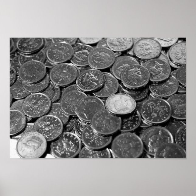 Royaume-Uni 5 pence pièces Poster (Devant)