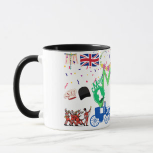 Royaume-Uni Thème Fête du Travail Mugs