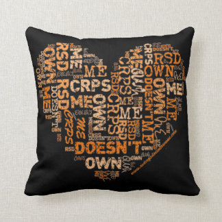 RSD/CRPS ne me possède pas coussin de coeur