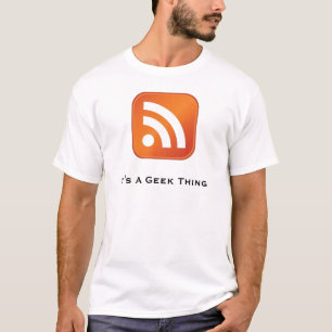 RSS c'est un T-shirt de base de chose de geek