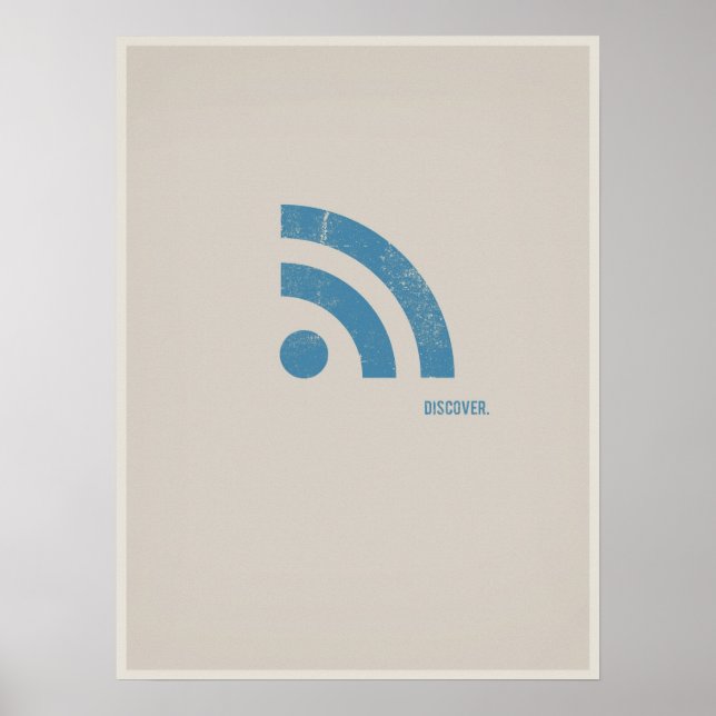 RSS minimalistic poster (Devant)