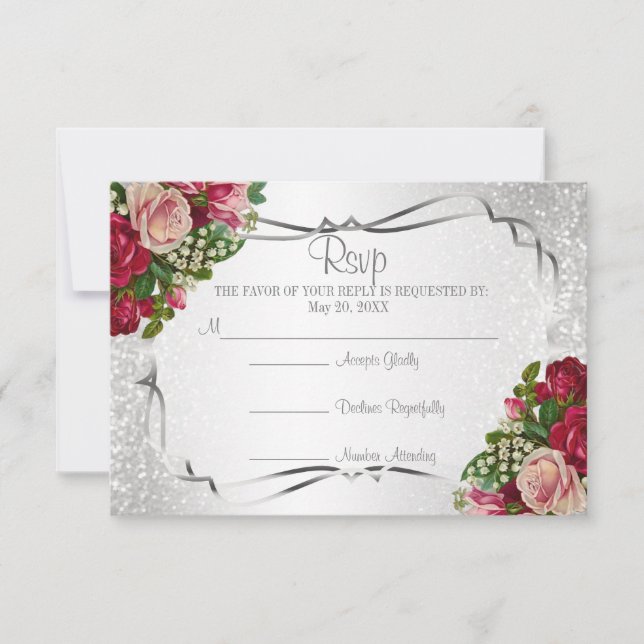 RSVP 25e anniversaire d'argent (Devant)