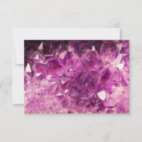 RSVP Amethyst Gemstone Image brillante et brillant