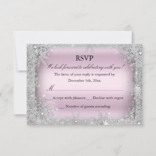 RSVP Argent Winter Wonderland Rose Sweet 16 2